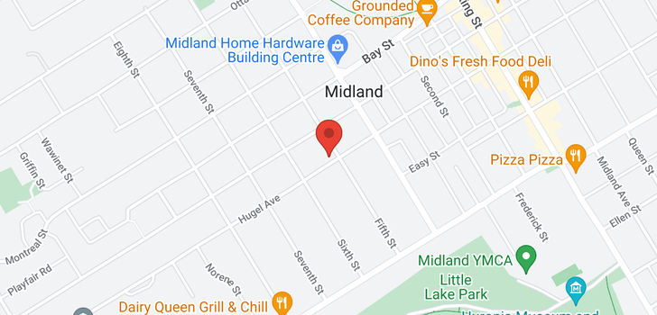 map of 640 STANSFIELD ROAD
